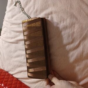 Elegant Brown and Gold Home Accent